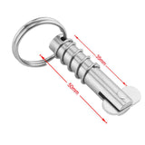 Maxbell 4xQuick Release Pin for Boat Bimini Top Deck Hinge Stainless Steel 10x50mm