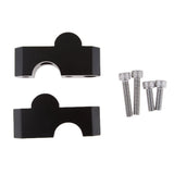 Maxbell Black Motorcycle Handlebar Clamp Riser For BMW R1200GS LC 2013 2014 2015 2016 2017 - Aladdin Shoppers