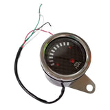 Maxbell Chrome 12V Universal Motorcycle Round LED Digital Oil Fuel Level Gauge 65 Mm - Aladdin Shoppers