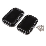 Maxbell 2pcs Brake Master Cylinder Cover For Harley Touring Road King Electra Glide - Aladdin Shoppers