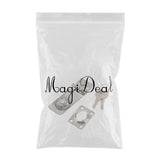 Maxbell 3.1 x 1.2 inch key Locking Hasp Twist Knob Hasp Lock Latch Lock for Doors Cabinets - Marine Hardware Boat Parts - Silver - Stainless Steel