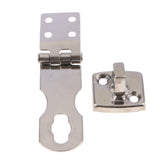 Maxbell Padlock Hasp Latch Hasp Lock Door Clasp for Fastening Doors Cabinets Boxes - Aladdin Shoppers