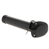 Maxbell Black Rod Holders with Drain, Flush Mount Fishing Rod Pole Holders, 30 Degree , With PVC Cap Cover - Aladdin Shoppers