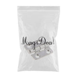 Maxbell STAINLESS STEEL BUTT HINGES Polished Door Hinges 42x38mm - Aladdin Shoppers