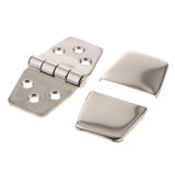 Stainless Steel Door Hinge with Cover for Boat Yacht 38.6mm x 78.4mm / 1.5 x 3.0 inch Marine Hardware - Aladdin Shoppers