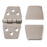 Stainless Steel Door Hinge with Cover for Boat Yacht 38.6mm x 78.4mm / 1.5 x 3.0 inch Marine Hardware - Aladdin Shoppers