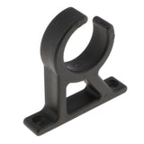 Black Nylon Boat Hook Clamp Holder Bracket Clip Durability 85x85mm Universal for Yatch Holder - Aladdin Shoppers