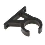 Black Nylon Boat Hook Clamp Holder Bracket Clip Durability 85x85mm Universal for Yatch Holder - Aladdin Shoppers