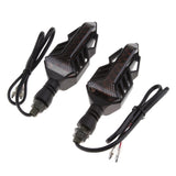 2pcs Flowing Waterproof Motorbike Turn Signal Lights Flashing Arrow Turning Indicators 12V Universal for Motorcycle - Aladdin Shoppers