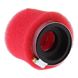 Motorcycle Sponge Air Filter Cleaner Red for Yamaha Kawasaki ATV Buggies Part (58mm) - Aladdin Shoppers