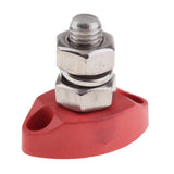 Maxbell Terminal Junction Block Stainless Power Post Distribution Buss Bar Red - Aladdin Shoppers