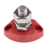 Maxbell Terminal Junction Block Stainless Power Post Distribution Buss Bar Red - Aladdin Shoppers