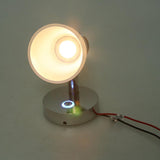 Maxbell 3W Touch Dimming LED Bedside Reading Lamp Headboard Wall Mount White - Aladdin Shoppers