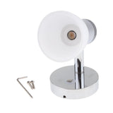 Maxbell 3W Touch Dimming LED Bedside Reading Lamp Headboard Wall Mount White - Aladdin Shoppers