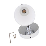 Maxbell 3W Touch Dimming LED Bedside Reading Lamp Headboard Wall Mount White - Aladdin Shoppers