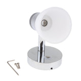 Maxbell 3W Touch Dimming LED Bedside Reading Lamp Headboard Wall Mount White - Aladdin Shoppers