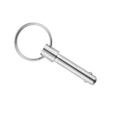 Maxbell 4x316 Stainless Steel Boat Top Deck Hinge Quick Release Pin 8 x 52mm