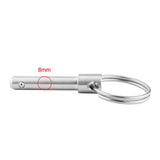 Maxbell 3x316 Stainless Steel Boat Top Deck Hinge Quick Release Pin 8 x 52mm