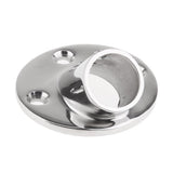 Marine Boat Hand Rail Fitting 60 Degree Round Base Fits 25mm (1 Inch) Tube/Pipe - Aladdin Shoppers