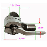 Stainless Steel Marine VHF Antenna / Ratcheting Locking Antenna Deck Mount for 22mm or 25 mm Marine Antennas - Aladdin Shoppers