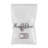 304 Stainless Steel Hardware Boat Marine Cabinet Door Safety Latch Lock 47x47mm - Aladdin Shoppers