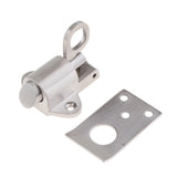 304 Stainless Steel Hardware Boat Marine Cabinet Door Safety Latch Lock 47x47mm - Aladdin Shoppers