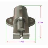 304 Stainless Steel Hardware Boat Marine Cabinet Door Safety Latch Lock 47x47mm - Aladdin Shoppers