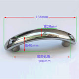 Universal 316 Boat Stainless Steel Handrail 138mm Grab Handle Polished for Marine/Yachts/RV - Aladdin Shoppers