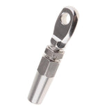 4MM Stainless Steel Wire Ropes Swageless Eye Terminal End Compression - Aladdin Shoppers