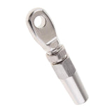 4MM Stainless Steel Wire Ropes Swageless Eye Terminal End Compression - Aladdin Shoppers