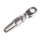 5MM Stainless Steel Wire Ropes Swageless Eye Terminal End Compression - Aladdin Shoppers
