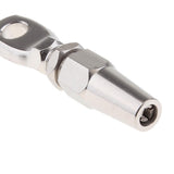 5MM Stainless Steel Wire Ropes Swageless Eye Terminal End Compression - Aladdin Shoppers