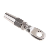 5MM Stainless Steel Wire Ropes Swageless Eye Terminal End Compression - Aladdin Shoppers