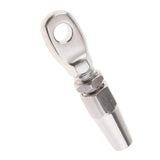 5MM Stainless Steel Wire Ropes Swageless Eye Terminal End Compression - Aladdin Shoppers