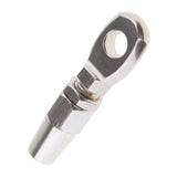 8MM Stainless Steel Wire Ropes Swageless Eye Terminal End Compression - Aladdin Shoppers