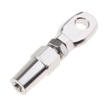 10MM Stainless Steel Wire Rope Swageless Eye Terminal End Compression - Aladdin Shoppers
