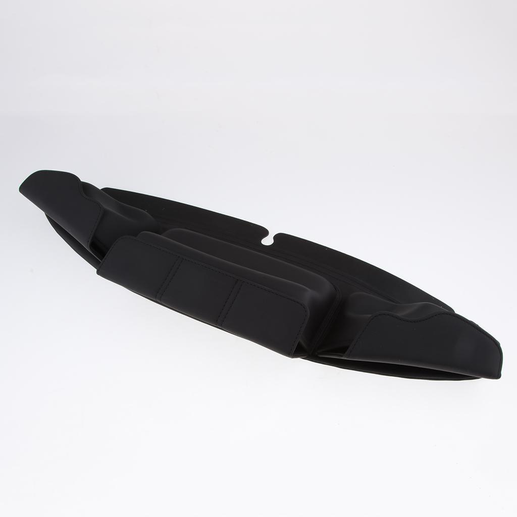 Maxbell Maxbell 3-Pocket Windshield Batwing Fairing Pouch Bag For Harley Electra Glide FLHTK
