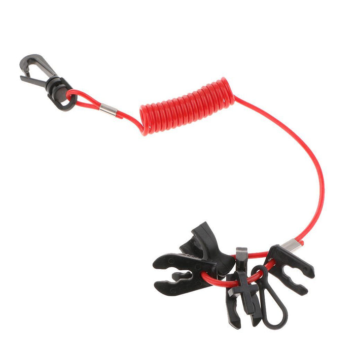 Maxbell Outboard Motor Parts Kill Stop Switch & Safety Tether Lanyard for Tohatsu - Aladdin Shoppers