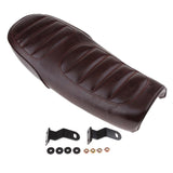 Maxbell 63cm Cafe Racer Vintage Seat Flat Style Cushion Brown - Aladdin Shoppers