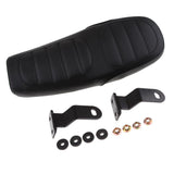 Maxbell 63cm Cafe Racer Vintage Seat Flat Style Cushion Black - Aladdin Shoppers