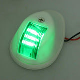 Marine Boat Yacht Red & Green LED Navigation Side Bow Lights White - Aladdin Shoppers