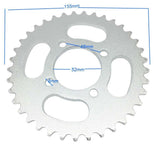 Maxbell 420 37T 52mm Rear Chain Sprocket for ATV Quad Pit Dirt Bike Motorcycle - Aladdin Shoppers