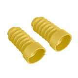 Maxbell 2xMotorcycle Rubber Fork Dust Cover Front Gaiters Boots For JOG50 JOG90 Yellow