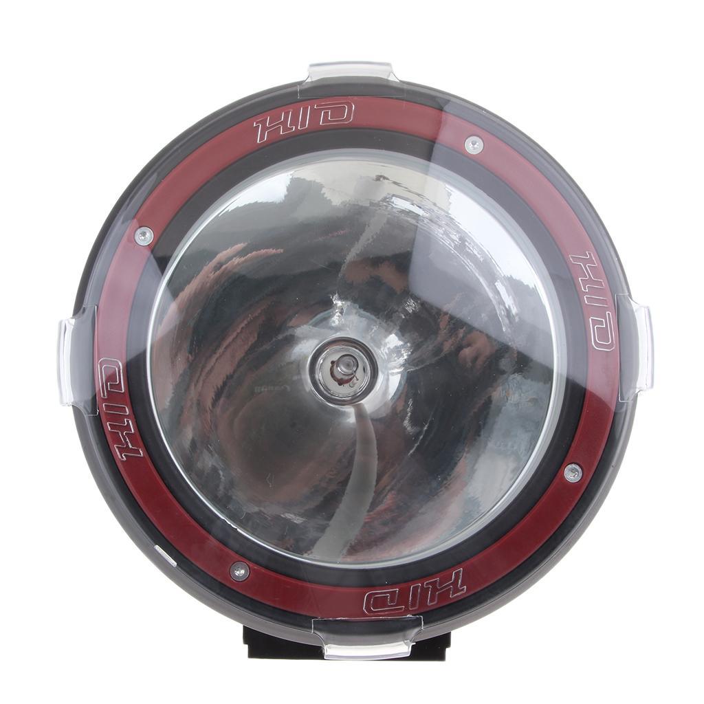 Maxbell Maxbell 7 Inch 100W Flood Driving Lights HID Xenon 12V Trucks SUV Spot Work Light Red