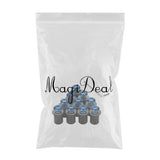 Maxbell 4x10 Pieces Universal Windscreen Windshield Bolts Screw Kit M5 5mm Bolt Blue