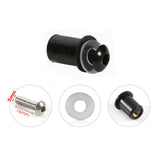 Maxbell 4x10 Pieces Universal Windscreen Windshield Bolts Screw Kit M5 5mm Bolt Blue