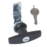 Maxbell Heavy Duty Garage Door Lock Outside T HANDLE Assembly Black - Aladdin Shoppers