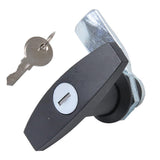 Maxbell Heavy Duty Garage Door Lock Outside T HANDLE Assembly Black - Aladdin Shoppers