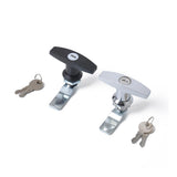 Maxbell Heavy Duty Garage Door Lock Outside T HANDLE Assembly Black - Aladdin Shoppers