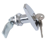 10xSilver Safe Garage Door Opener T Handle Lock for 2 Keys for Toolbox Cabinet